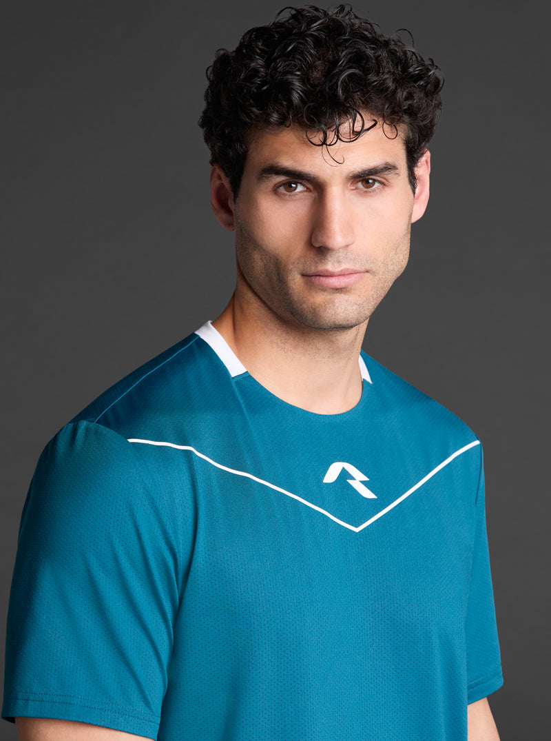 Chargez l'image dans la visionneuse de la galerie, T-shirt de tennis et padel personnalisable homme – MUSAI HEKIMA MU0111