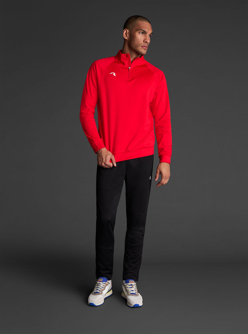 Chargez l'image dans la visionneuse de la galerie, Sweat de sport demi-zip unisexe personnalisable pour clubs – MU0306