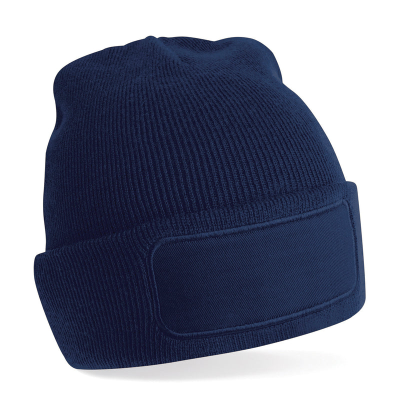Chargez l'image dans la visionneuse de la galerie, Bonnet doublé avec patch rectangulaire personnalisable – BEECHFIELD BF445.