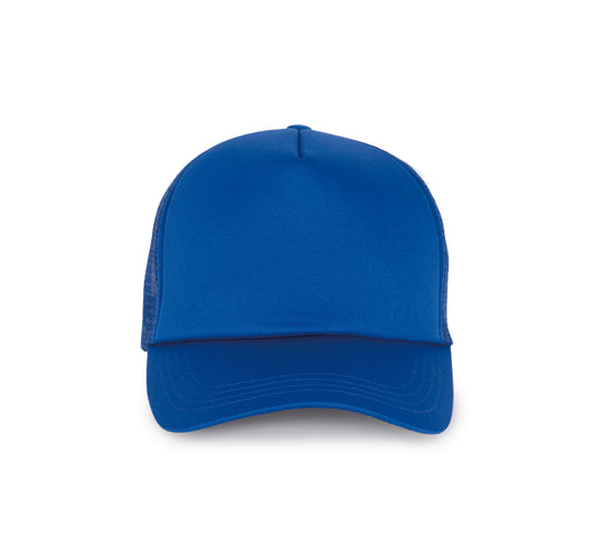 casquette trucker bleu royal personnalisable