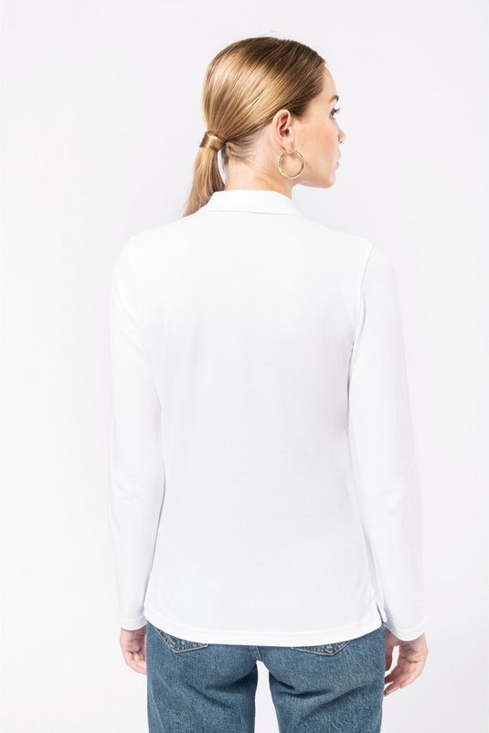 ✏️ POLO FEMME MANCHES LONGUES PERSONNALISABLE