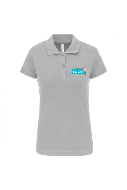 Polo Premium femme logoté
