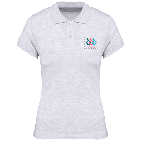 ✏️ POLO MANCHES COURTES FEMME À PERSONNALISÉ
