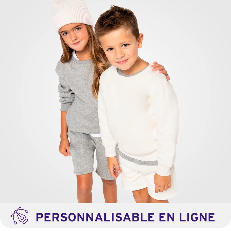Chargez l'image dans la visionneuse de la galerie, Sweat enfant 350gr/m² BIO