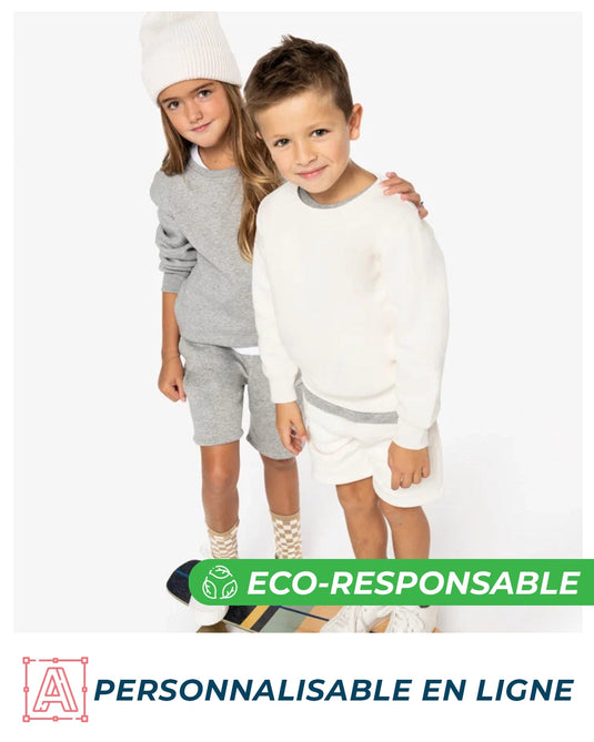 sweat enfant bio eco responsable personnalisable