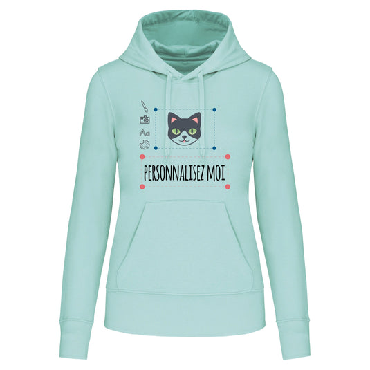 ✏️ SWEAT-SHIRT CAPUCHE FEMME PERSONNALISÉ