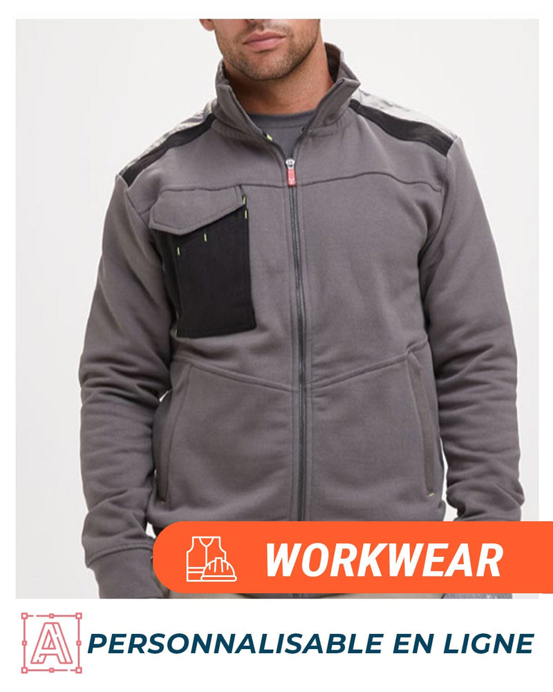 Chargez l'image dans la visionneuse de la galerie, SWEAT SHIRT BANDES REFLECHISSANTES / WORK2.0