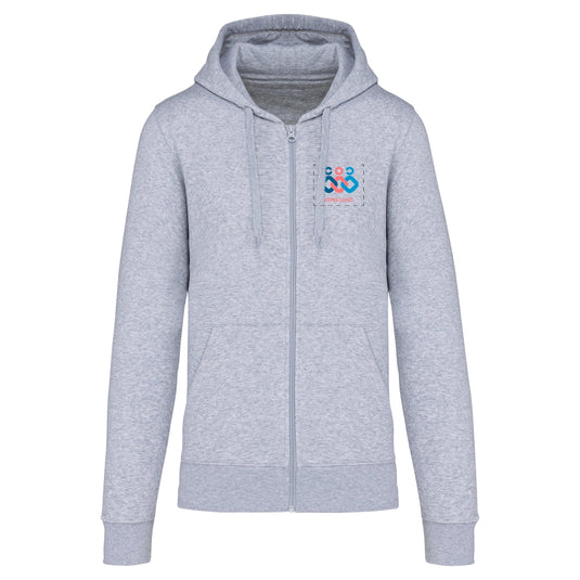 ✏️  SWEAT-SHIRT ZIPPÉ À CAPUCHE HOMME PERSONNALISÉ
