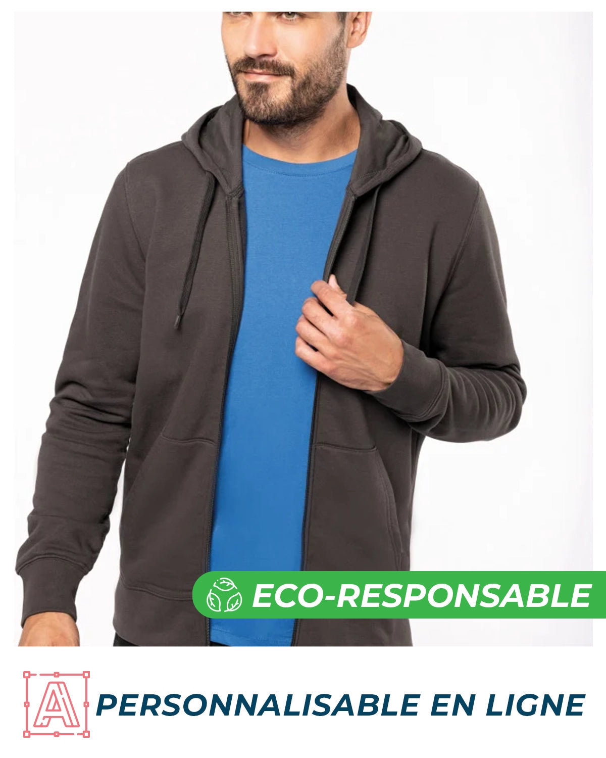 Hoodie eco responsable sale