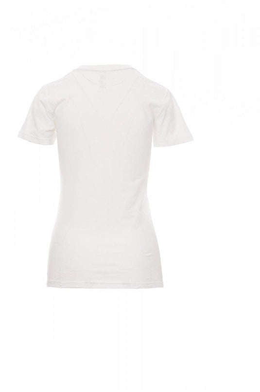 T-shirt Col V Femme logoté