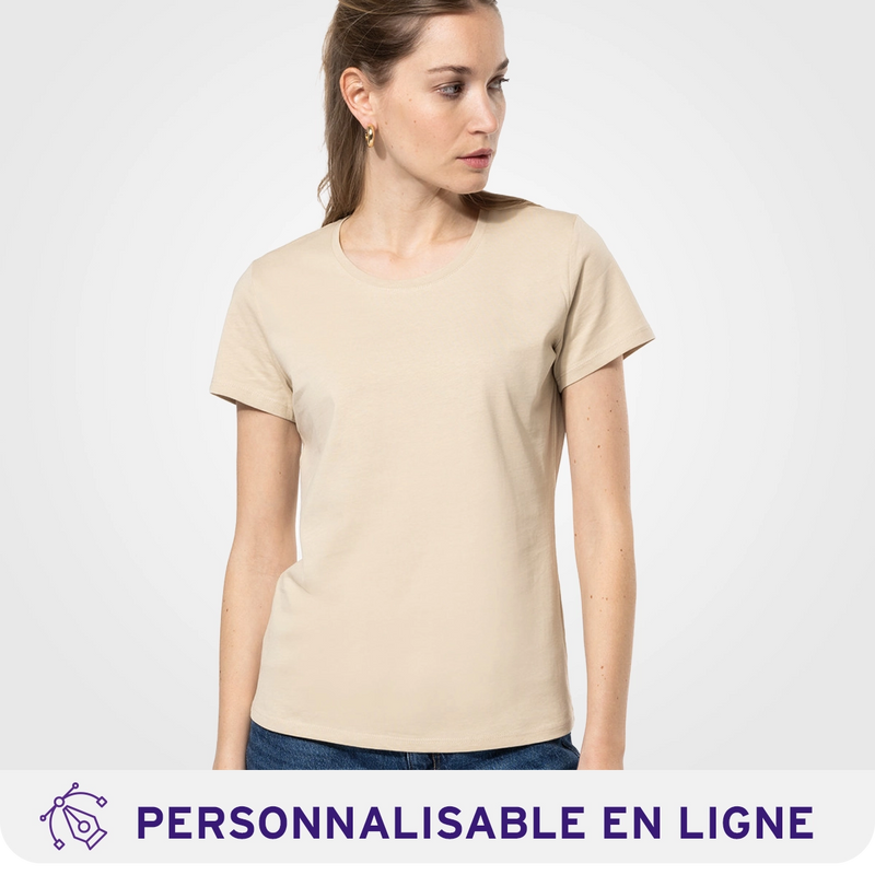 Chargez l'image dans la visionneuse de la galerie, T-shirt femme cintré