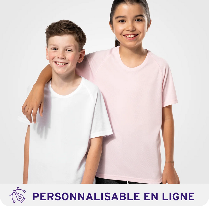 Chargez l'image dans la visionneuse de la galerie, T-shirt sport manches courtes enfant