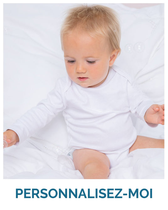 Body bébé manches longues personnalisé _ Impression_Nantes_Saint_Nazaire