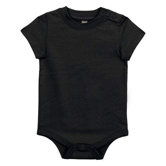 body bébé personnalisable noir