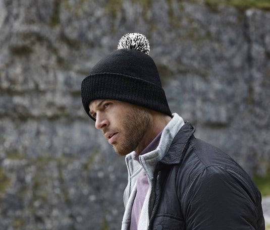 Bonnet Snowstar® en polyester recyclé / BEECHFIELD BF450R _ Impression_Nantes_Saint_Nazaire