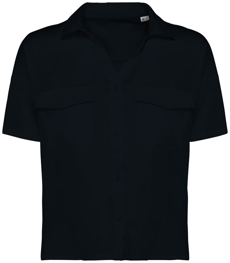 Chargez l'image dans la visionneuse de la galerie, Chemise oversize Lyocell TENCEL femme / NATIVE SPIRIT NS514