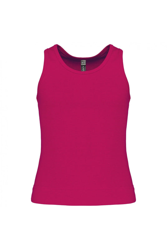 débardeur fille personnalisable rose