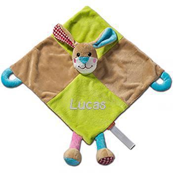 Doudou peluche Lapin brodé _ Impression_Nantes_Saint_Nazaire