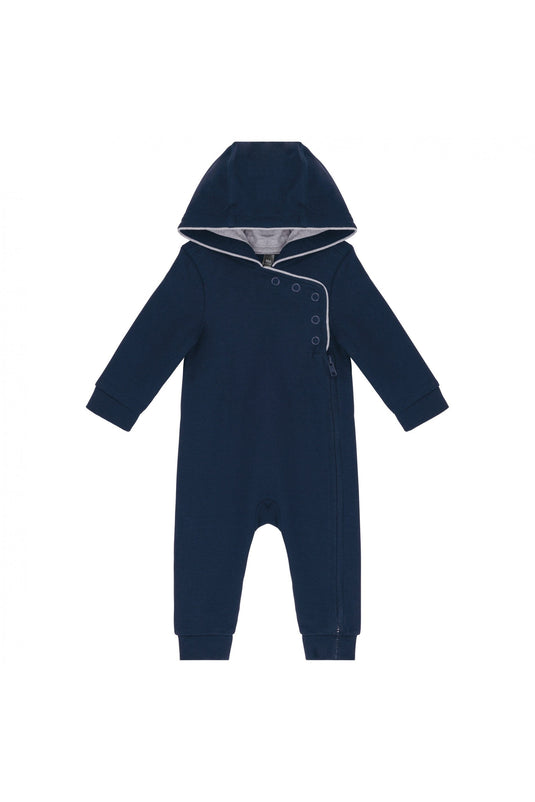 ✏️ Grenouillère bébé avec capuche