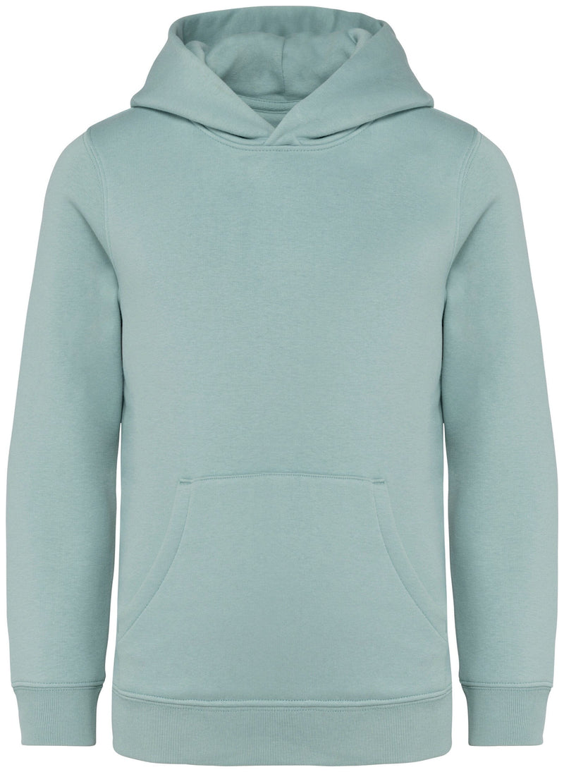 Chargez l'image dans la visionneuse de la galerie, sweat à capuche enfant coton bio personnalisable vert
