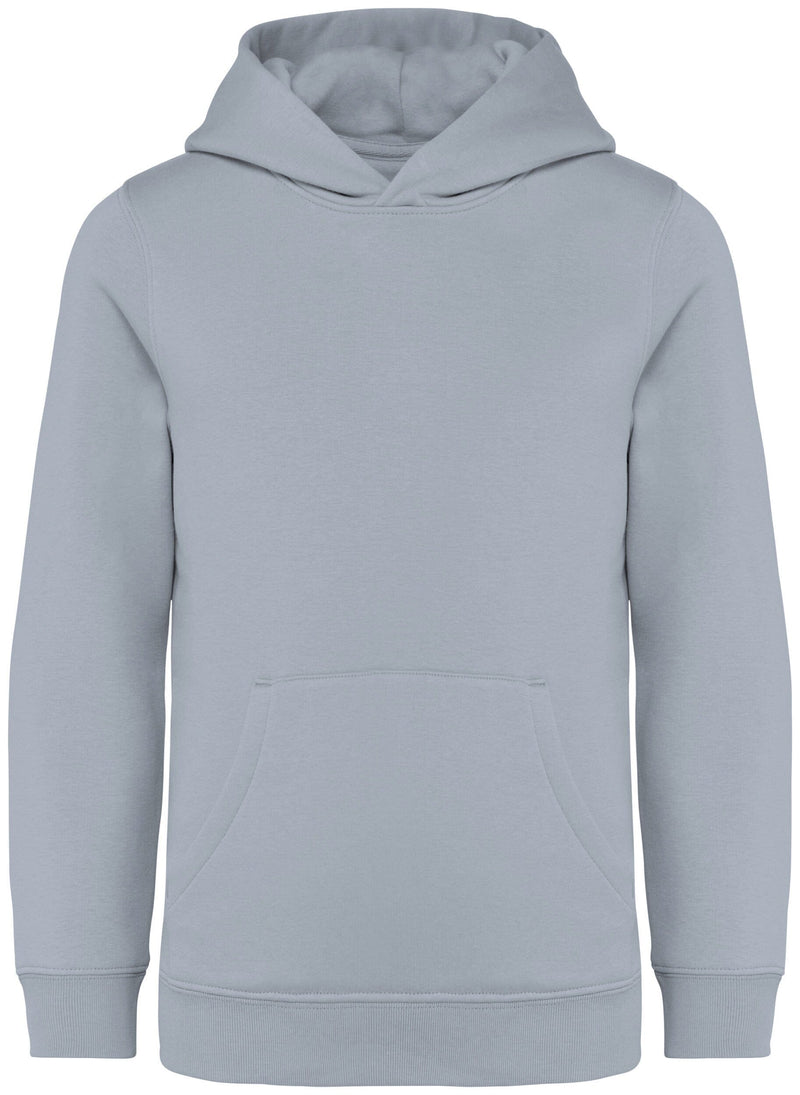 Chargez l'image dans la visionneuse de la galerie, sweat à capuche enfant coton bio personnalisable gris