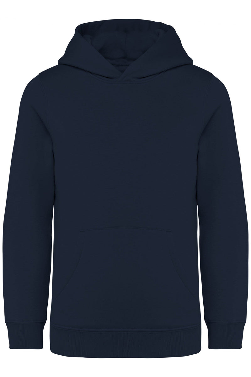 Chargez l'image dans la visionneuse de la galerie, sweat à capuche enfant coton bio personnalisable bleu marine