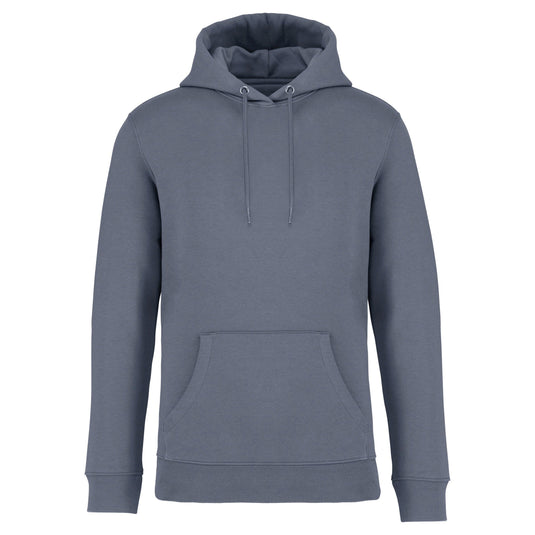 sweat capuche unisexe eco responsable personnalisable gris