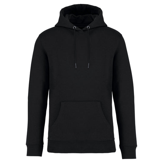 sweat capuche unisexe eco responsable personnalisable noir