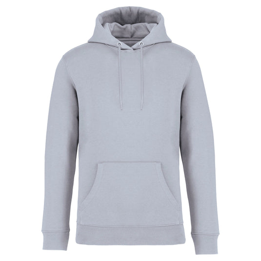 sweat capuche unisexe eco responsable personnalisable gris