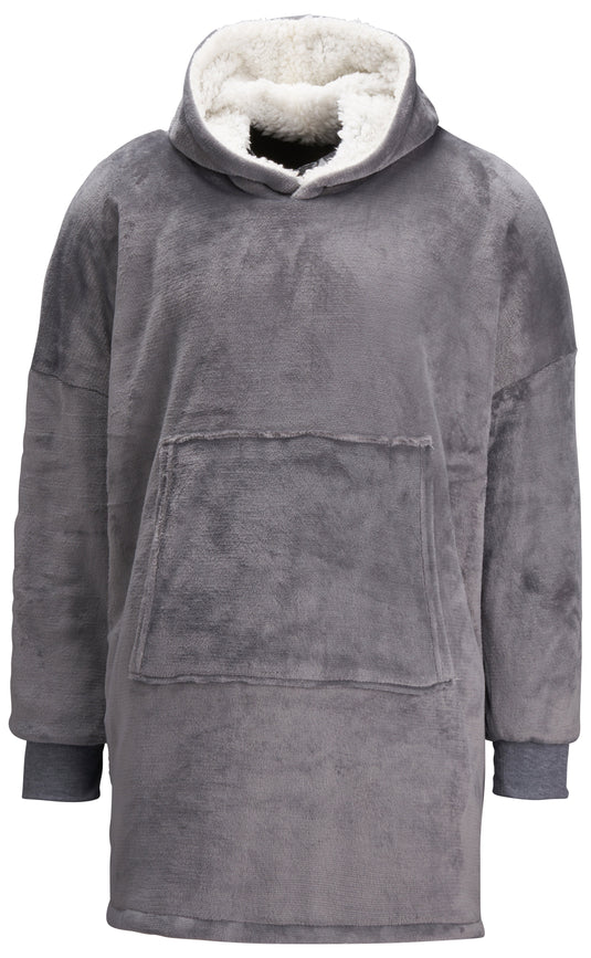 Sweat Plaid Poncho brodé _ Impression_Nantes_Saint_Nazaire