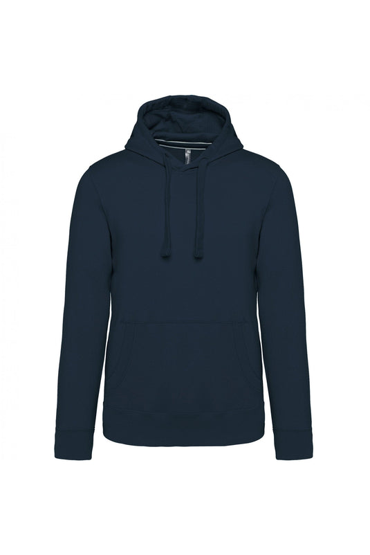 sweat shirt capuche homme personnalisable bleu marine