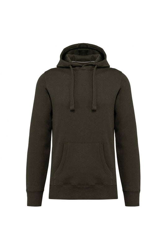 sweat shirt capuche homme personnalisable kaki