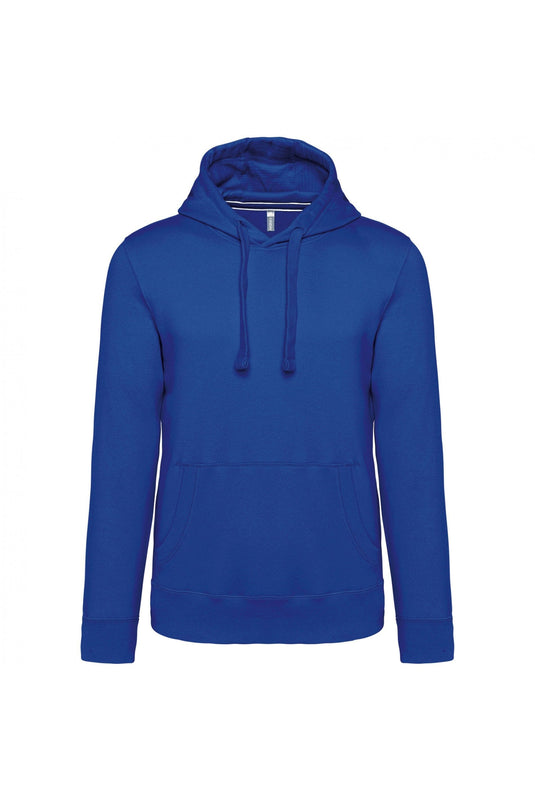 sweat shirt capuche homme personnalisable bleu