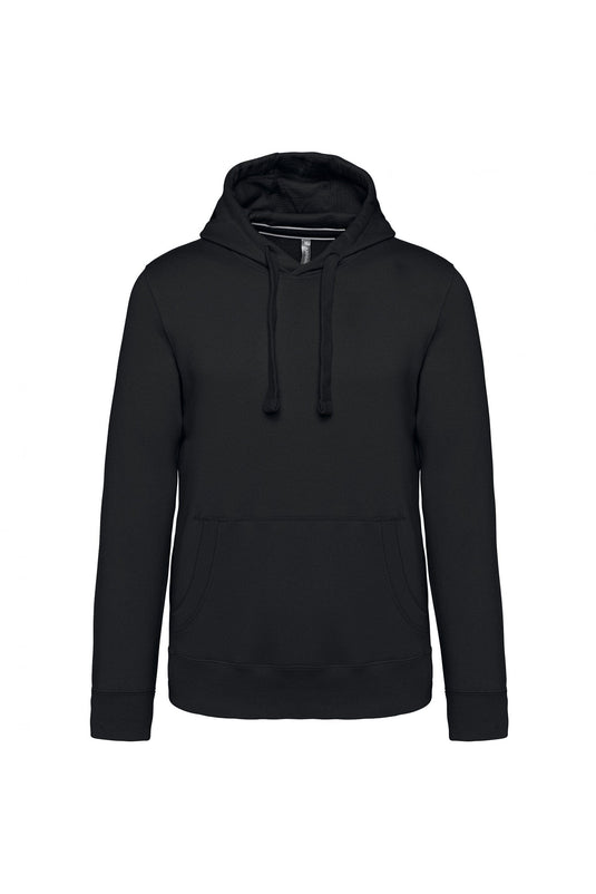 sweat shirt capuche homme personnalisable noir
