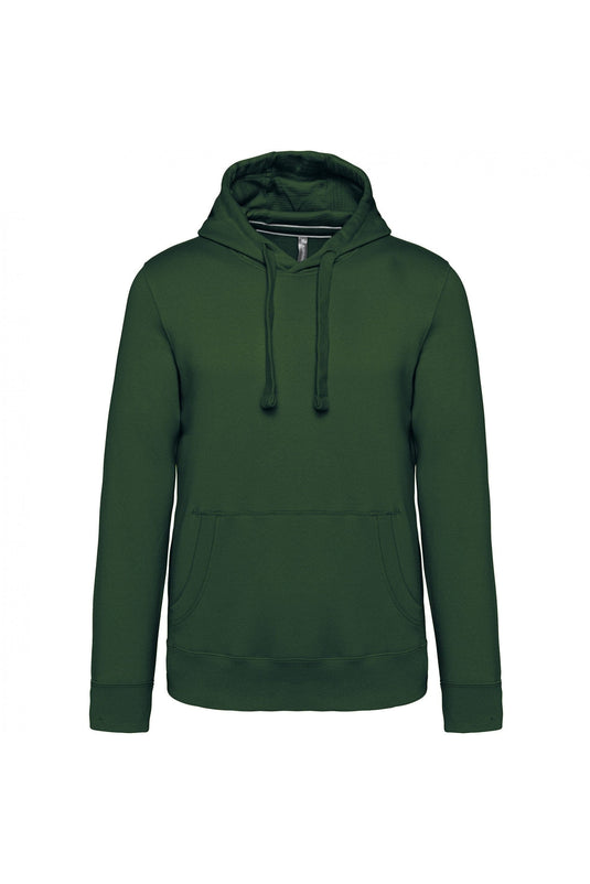 sweat shirt capuche homme personnalisable vert