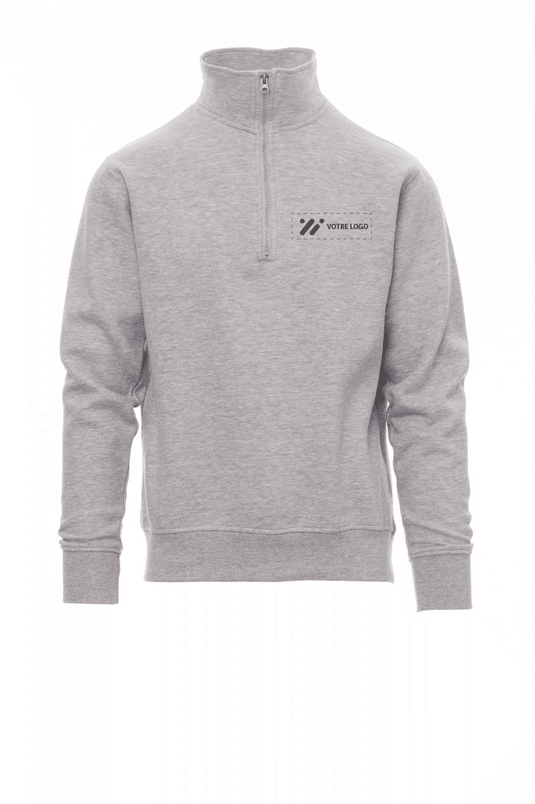 Sweat-shirt col camionneur personnalisé
