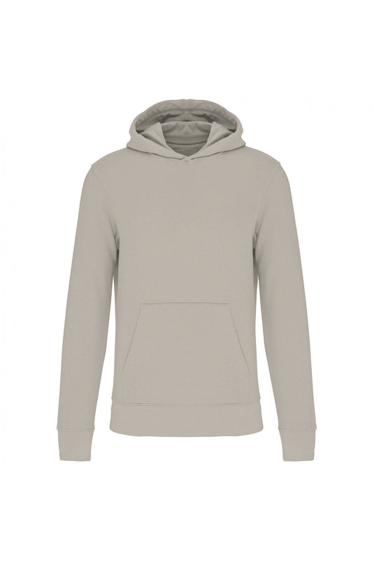 sweat a capuche enfant bio personnalisable beige