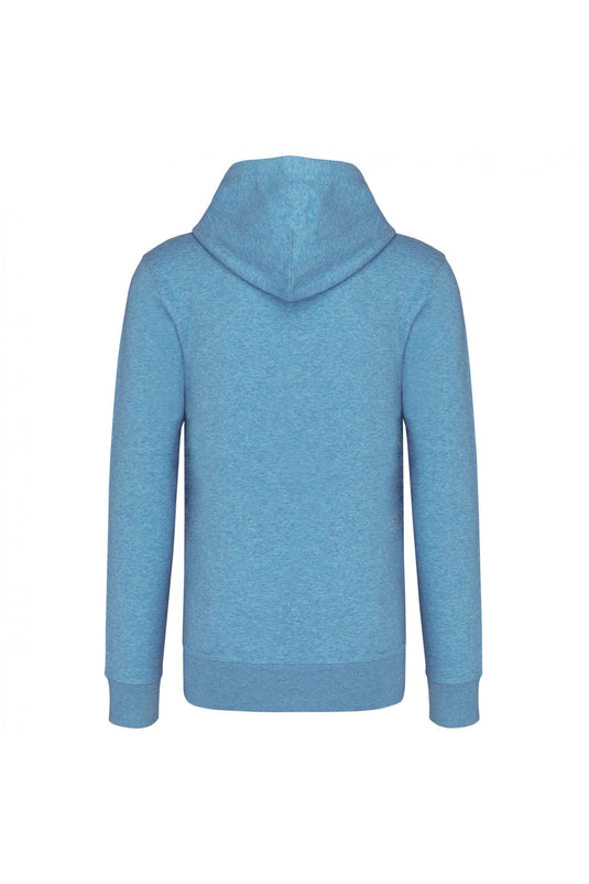vue de dos du sweat à capuche bio homme personnalisable