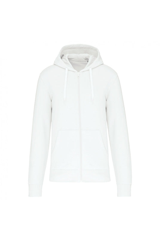 ✏️SWEAT À CAPUCHE ZIPPÉ HOMME BIO PERSONNALISÉ