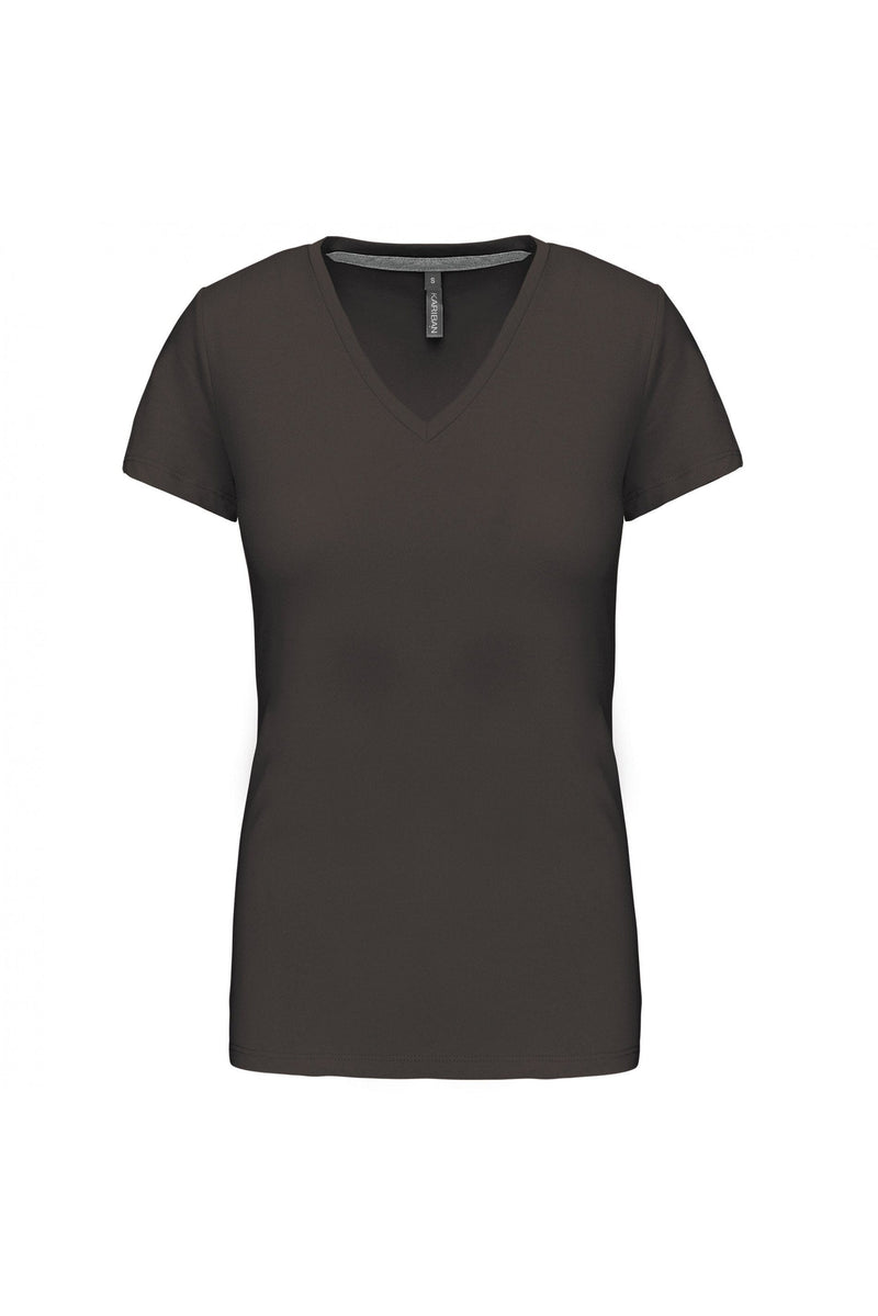 Chargez l'image dans la visionneuse de la galerie, T-shirt col V femme personnalisé