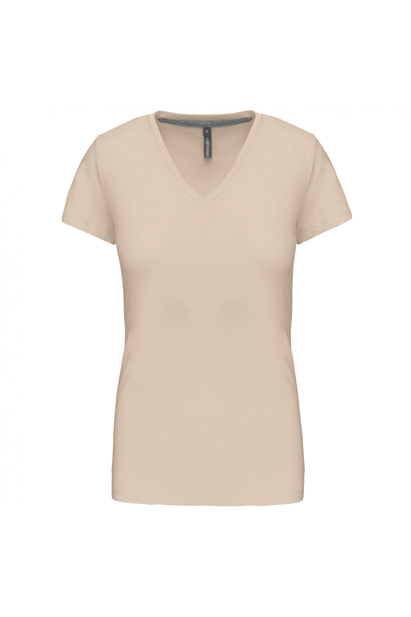 Chargez l'image dans la visionneuse de la galerie, T-shirt col V femme personnalisé