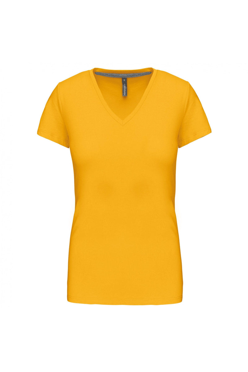 Chargez l'image dans la visionneuse de la galerie, T-shirt col V femme personnalisé