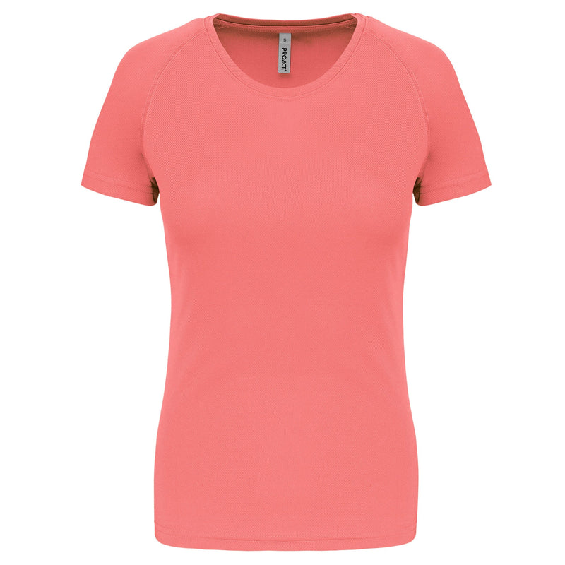 Chargez l'image dans la visionneuse de la galerie, tee shirt de sport femme personnalisable corail