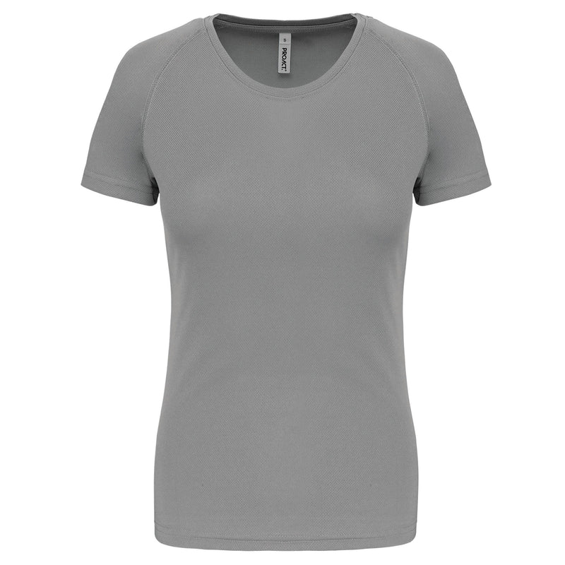 Chargez l'image dans la visionneuse de la galerie, tee shirt de sport femme personnalisable gris