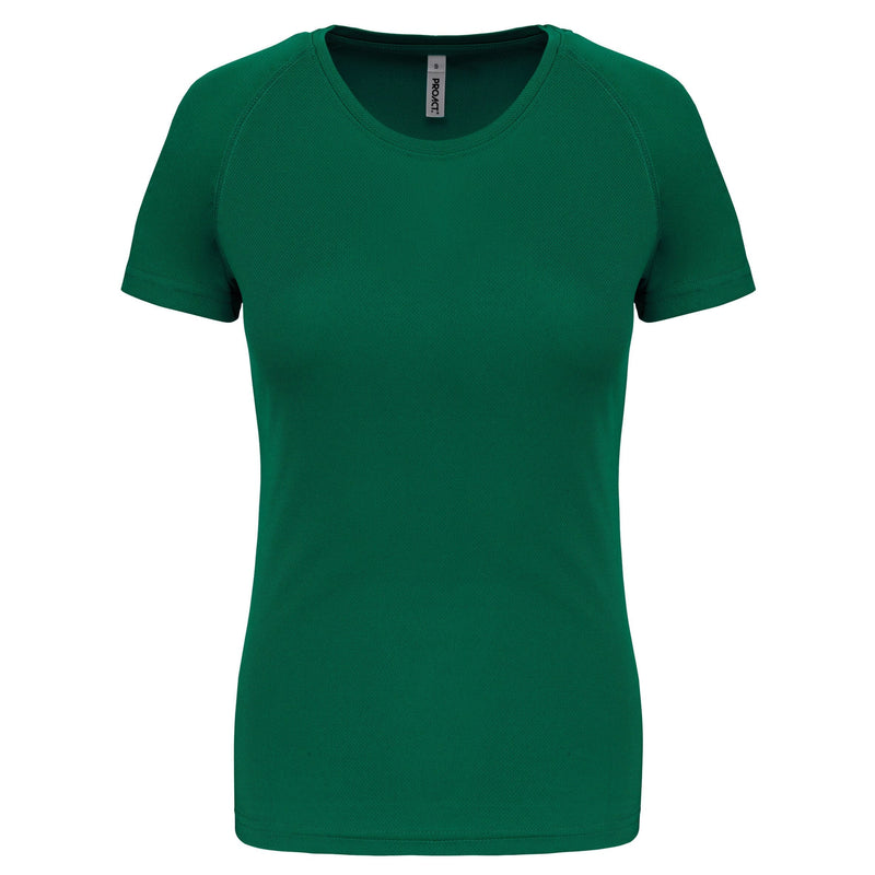 Chargez l'image dans la visionneuse de la galerie, tee shirt de sport femme personnalisable vert