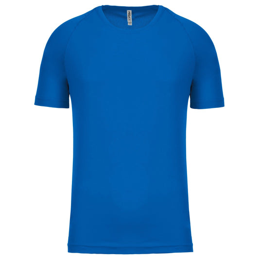 tee shirt de sport homme  personnalisable bleu