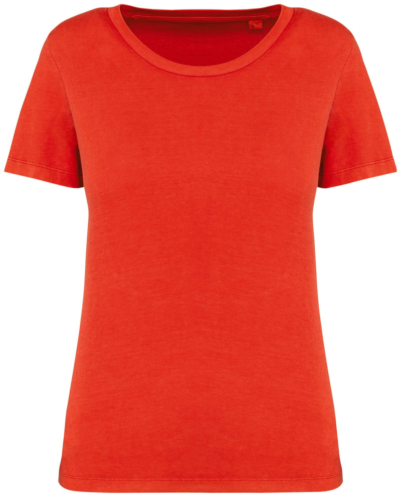 Chargez l'image dans la visionneuse de la galerie, T-shirt délavé femme / NATIVE SPIRIT NS316