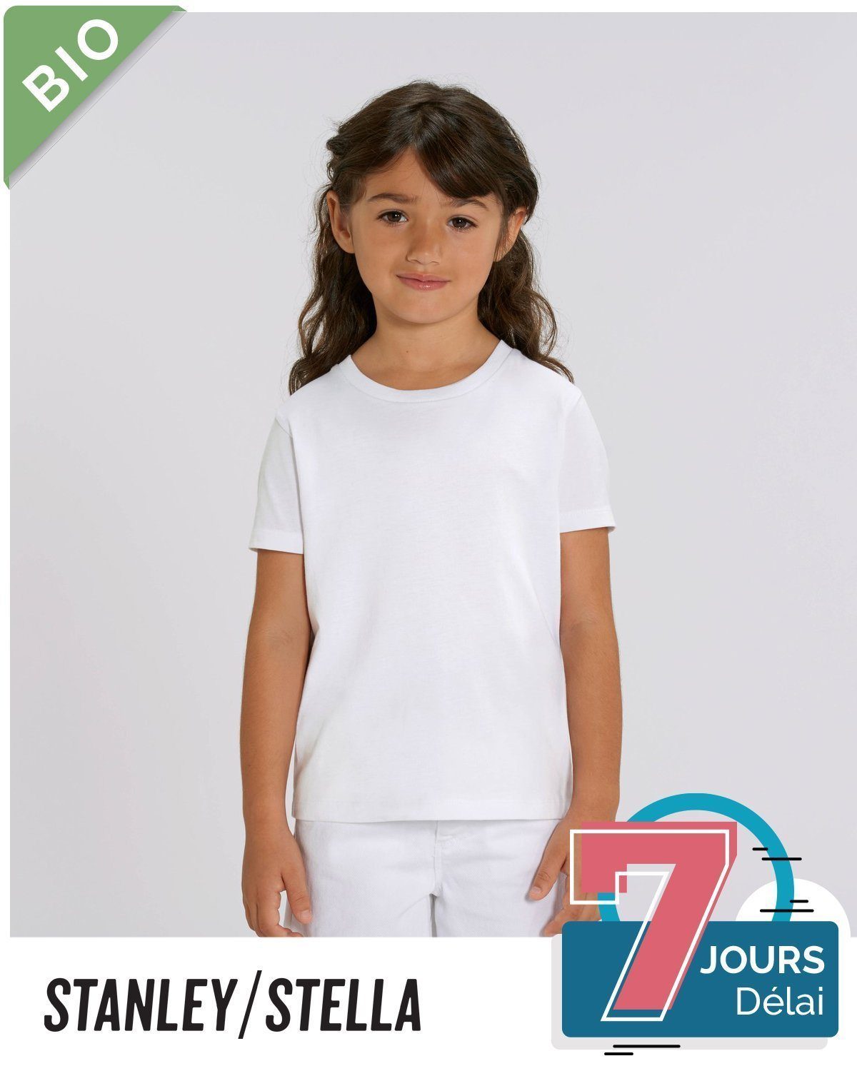 Acheter Tee-shirt thermique enfant Blanc ? Bon et bon marché