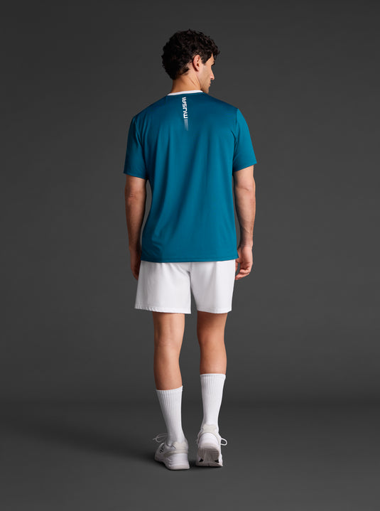 T-shirt de tennis et padel personnalisable homme – MUSAI HEKIMA MU0111