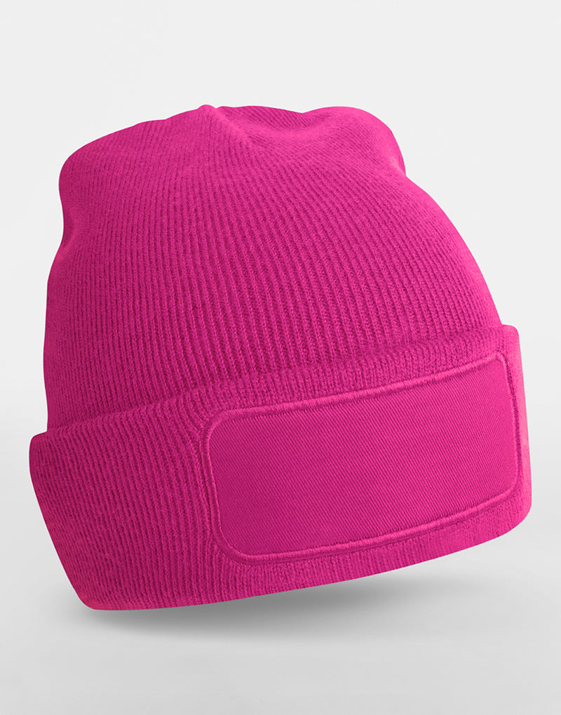 Chargez l'image dans la visionneuse de la galerie, Bonnet doublé avec patch rectangulaire personnalisable – BEECHFIELD BF445.
